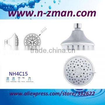 5-jet top shower head,5-jet head shower,5-jet overhead shower