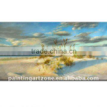 Handmade canvas seascape oil painting