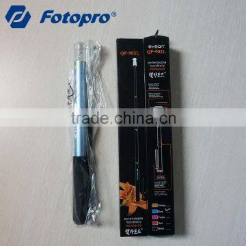 Fotopro Stock available monopod camera tripod selfie stick with cable for IOS android