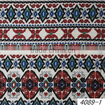 Ethnic Clothes 100% Viscose Ethnic Fabric Prints / Ethnic Printed Rayon Fabric photo-1