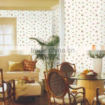 Red Chinese Flower Wallpaper/modern Classical Wallpaper