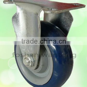 Hot Style Medium Duty Top Plate Hardware Polyurethane Caster Wheel