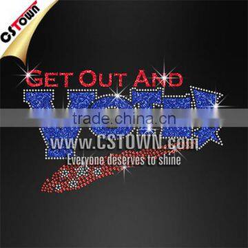 Get Out and Vote Iron on Transfers