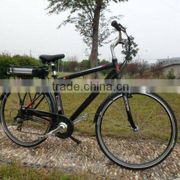 Green power electric road bike with quick motor