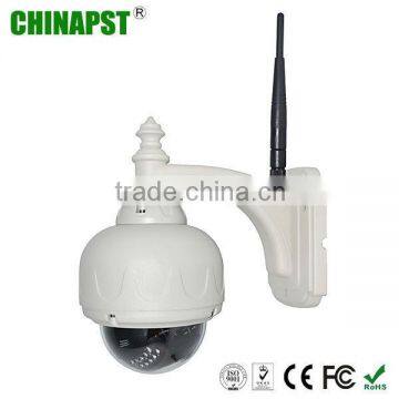 CMOS 0.3MP 20M IR Night Vision Outdoor waterproof Weatherproof DIY cloud WIFI IP PTZ Dome camera FCC,CE,RoHS certified PST-M10R