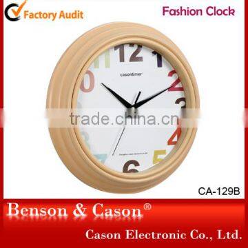 Cason simple style 24 hours clock for office decoration