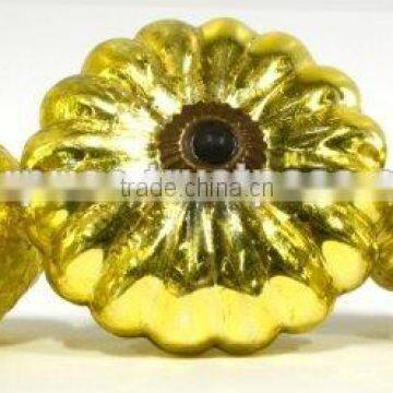 Gold Mirror Glass Knobs