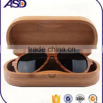 Birch Wood Material and Original Birch Wood Color Bamboo Box /sunglass Bamboo Boxes