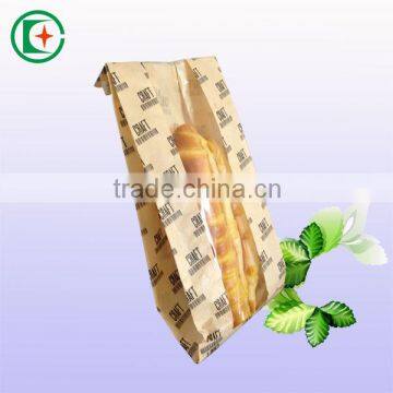 Sharp Bottom Bread Paper Bag With Window photo-3