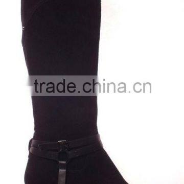 Ladies Wholesale China Flat Shoes Long Boots