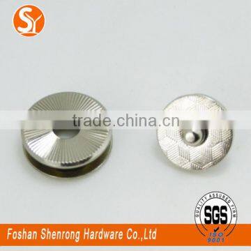 ul listed fashion hidden nickel magnetic button for leather