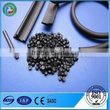 Black and soft pvc granules for cable