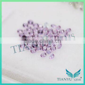 Free Samples Gems for Jewelry Artificial #69 Round Brilliant Cut Gemstone Price