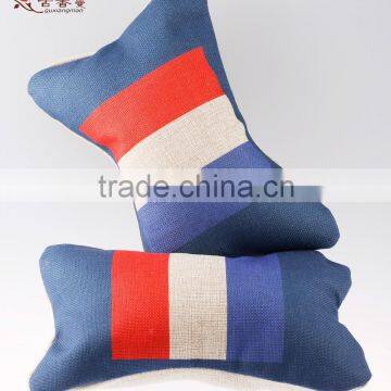 Your Design Custom Print Bone Shape Car Neck Pillow