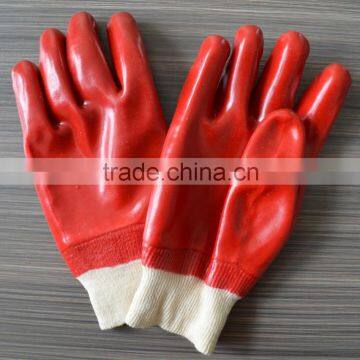 Red latex coated full lining and anti-oil and for industry safety work