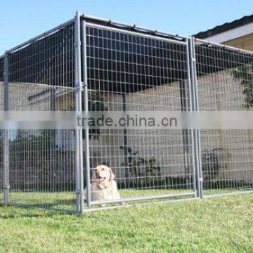 Hot dipped galvanized dog run fence panels