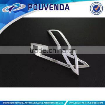 ABS Chrome rear fog light cover For Hyundai Tucson 2015 rear lamp Frame 4x4 accessories from Pouvenda