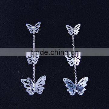 Earrings Butterfly Drop Earrings for Women Hot Selling
