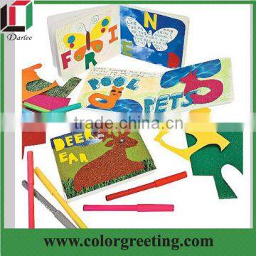 Cheap Children's Coloring Story Books Printing Hardcover Kids Board Book With Gloss Lamination Hot Selling Full Color Print Book