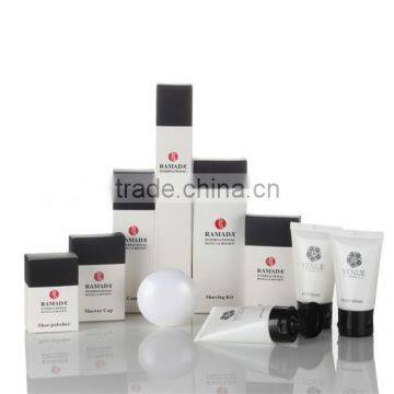 new design hotel toiletries product/hotel amenity supplier/hotel guest room amenity set