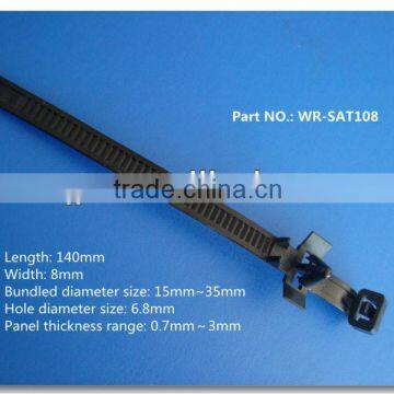 cable ties of auto spare parts /plastic fasteners