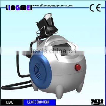 Vertical Three Cryo Heads Cryolipolysis Vacuum Liposuction Body Sculpting Machine Body Reshape