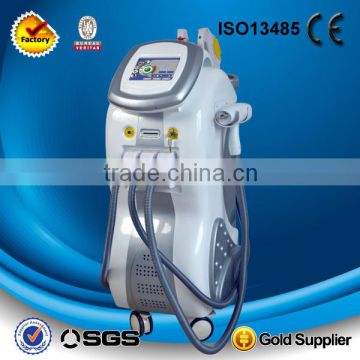 E-light Ipl Rf Nd Yag Laser Multifunction Machine/e Speckle Removal Light Ipl Rf Nd Yag Laser 4 In 1 1-50J/cm2