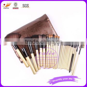 26pcs top natural hair high end makeup brush set