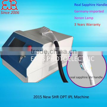 Multifunction Mini IPL SHR Vascular Treatment Hair Removal Machine