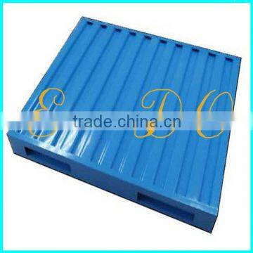 OEM warehouse metal flat pallets supplier