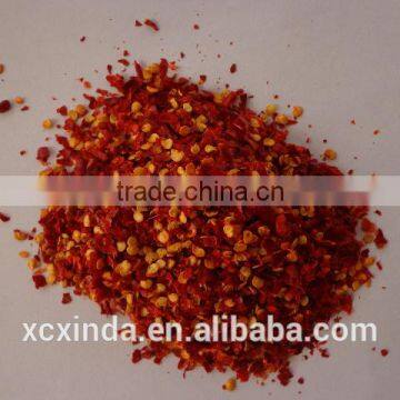 red dried chilli flakes,red hot chilli flakes,chilli flakes with 40-42% seeds,chilli flakes 6*6mm