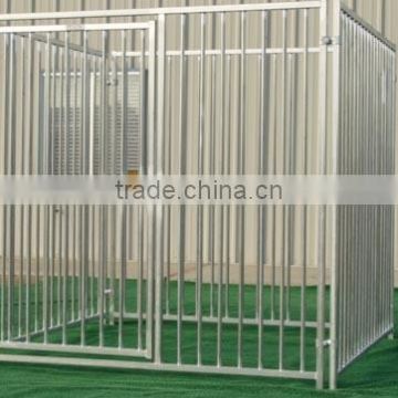 Europe Style Bars Dog Kennel with Solid Metal Roof