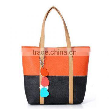 Splice Contrast Color Ladies Tote Bag(BCC034)