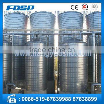 Contact Supplier Flat bottom galvanized corrugated steel silo for corn grain