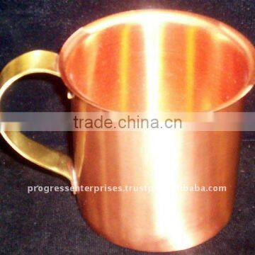 MANUFACTURER OF SOLID COPPER MUGS AND TANKARD FOR Tito's Handmade VODKA MIXOLOGY