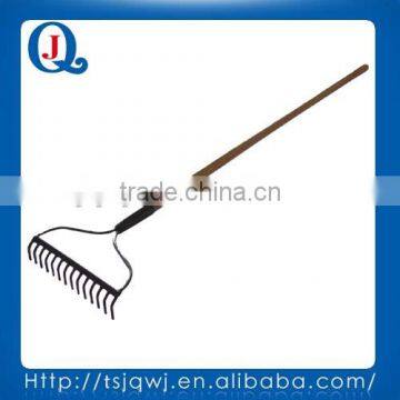 RAKE JQ023 WITH 14 TINES BOW FOR GARDEN AND FARM