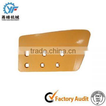 Loader heat treated end bits for heavy construction equipment