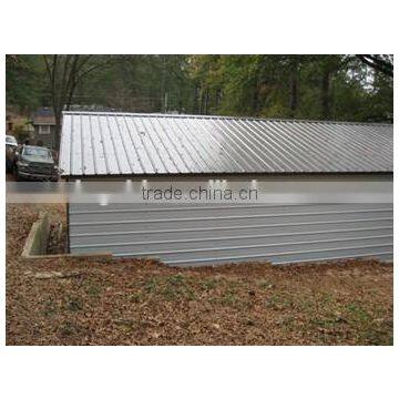 Metal Garage With Galvanized Steel Frame Carport