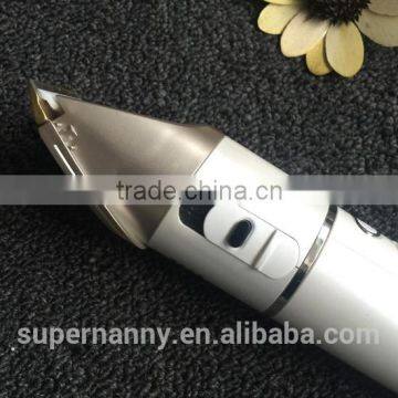 Supernanny Golden Head Large Capacity Battery Professional Hair Cutting Clippers With Stander SN-F63 photo-3