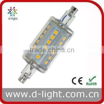 J78 5W 460LM 360degree R7S Corn LED 50w Incandescent Replacement PC Plastic 5050 Smd photo-2