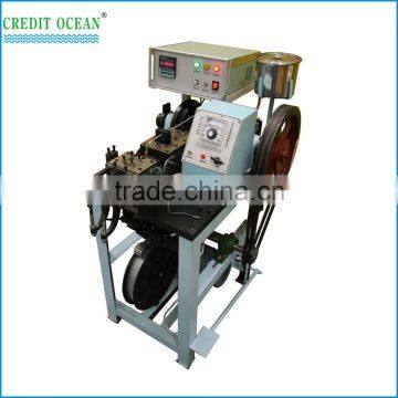 Semi-automatic shoe lace tipping machine