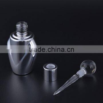 MUB New Design Silver Gold Colored UV Gel Dropper Glass Bottle With Glass Stick Cap photo-6