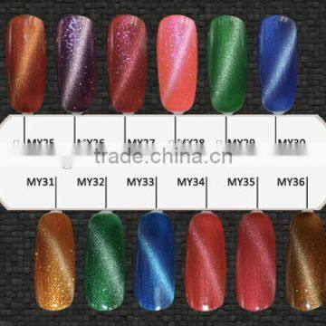 36color Cateye Gel Polish Magnetic Nail Gel photo-3