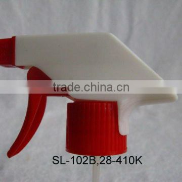 Plastic lotion trigger sprayer