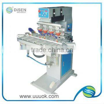 High Efficiency Hot Sale 4 Color Rotary Pad Printing Machine photo-2