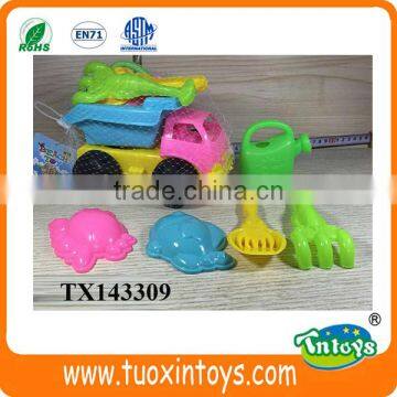 cheap sand beach tools child toys 6pcs