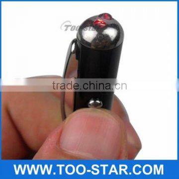 Universal 3 in 1 capacitive touch screen stylus pen with laser pointer and flashlight
