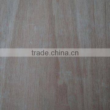 linyi factory 0.30mm 0.35mm Redveneer plywood surface veneer type water gum face veneer for india market