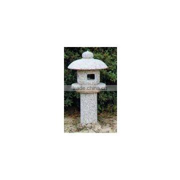 Shoukintei stone lantern Japanese garden stone lantern