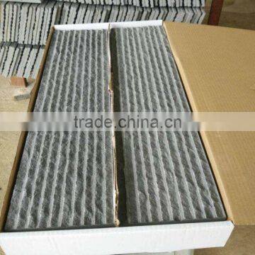 Chiseled Hainan Black Basalt Tiles photo-2